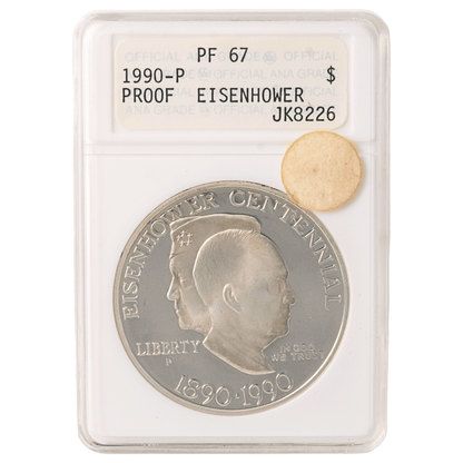 1990-P Eisenhower Centennial Silver Dollar ANA PF67
Gold & Silver Pawn Shop