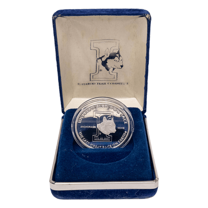 1991 Iditarod Trail Sled Dog Race Alaska Fine Silver Medallion #19
Gold & Silver Pawn Shop