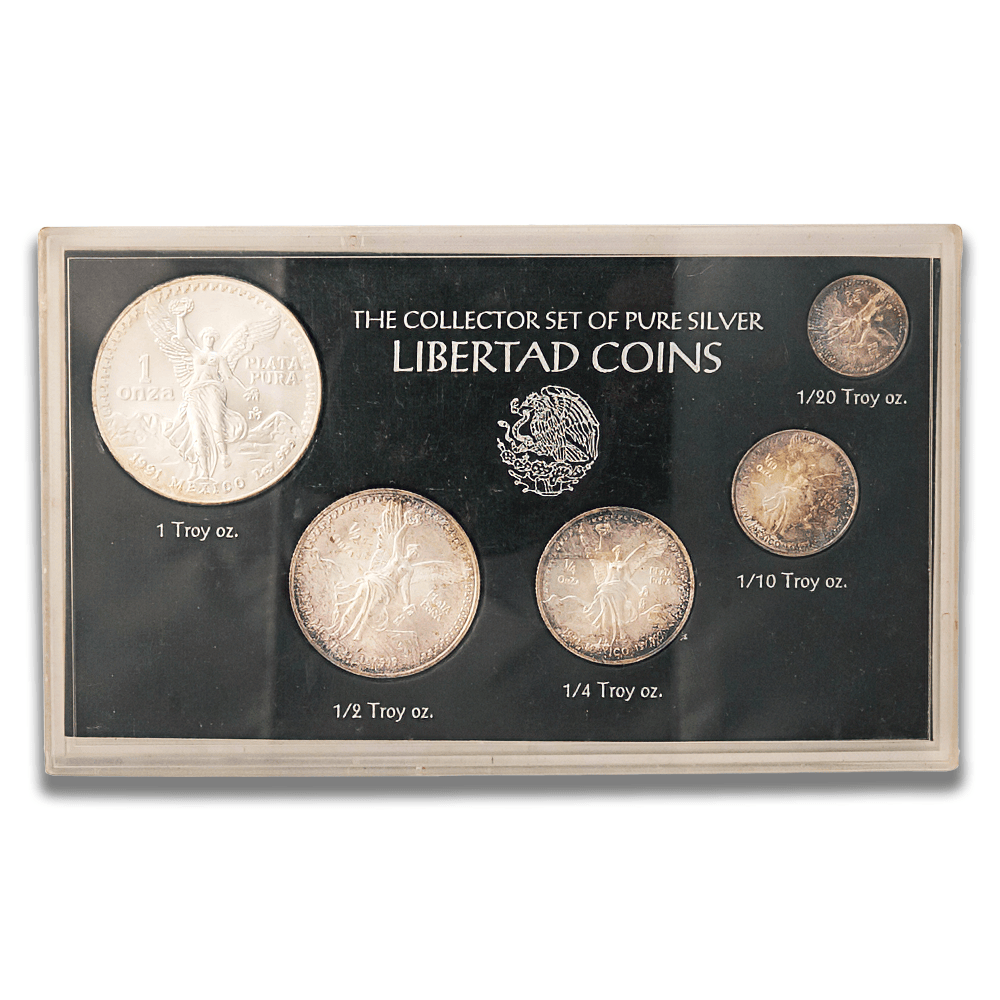 1991 Mexico 5-Coin Silver Libertad Set
Gold & Silver Pawn Shop