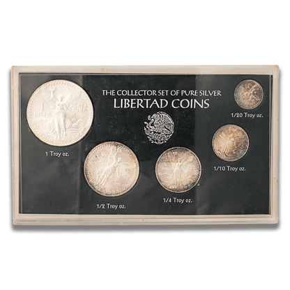 1991 Mexico 5-Coin Silver Libertad Set
Gold & Silver Pawn Shop