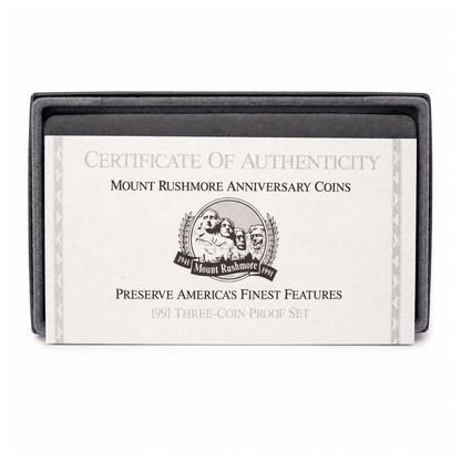 1991 U.S. Mint Mount Rushmore Anniversary 2-Coin Proof Set
Gold & Silver Pawn Shop
