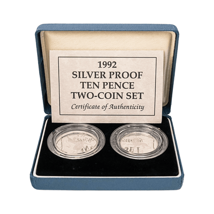 1992 Ten Pence Silver Proof Two-Coin Set
Gold & Silver Pawn Shop