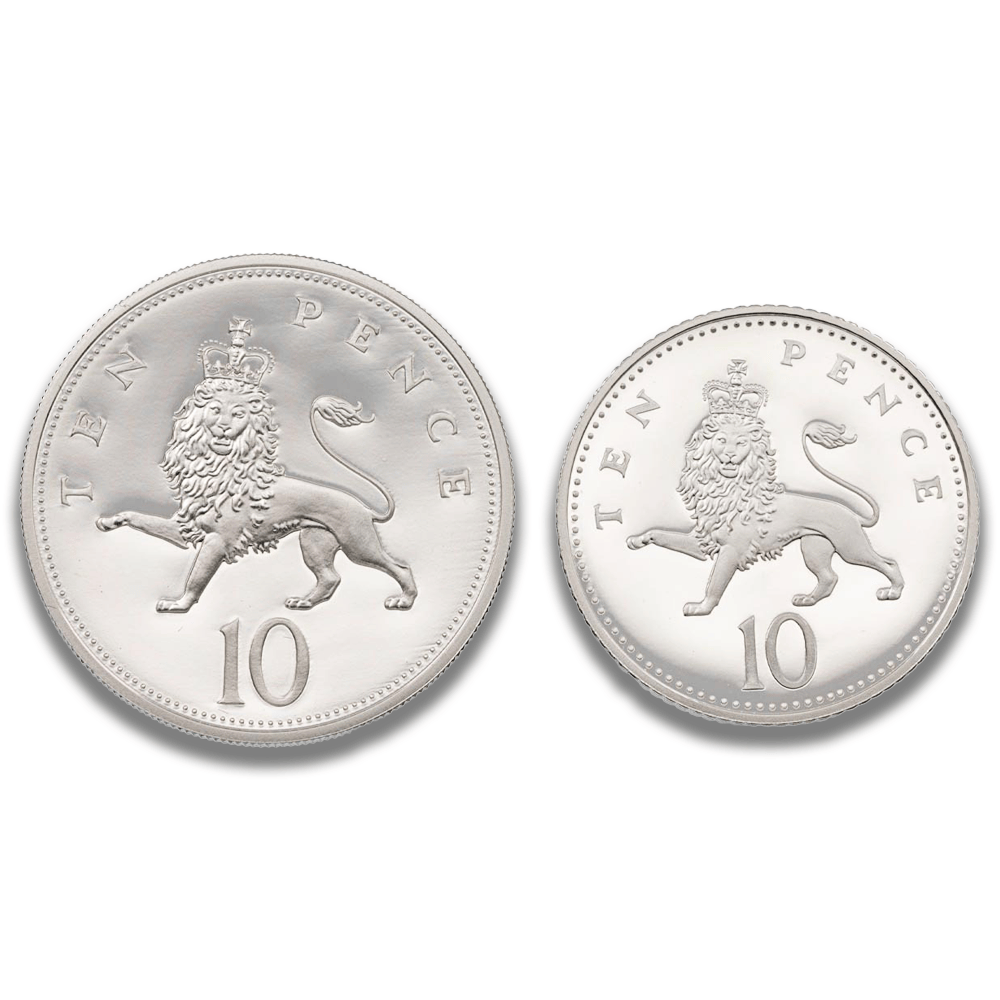 1992 Ten Pence Silver Proof Two-Coin Set
Gold & Silver Pawn Shop