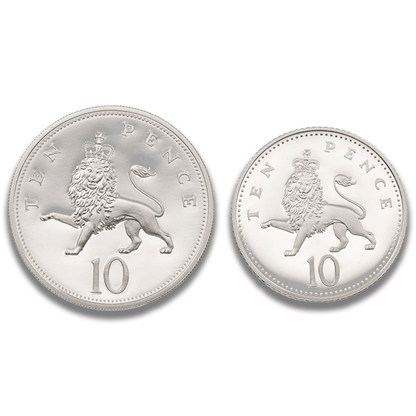 1992 Ten Pence Silver Proof Two-Coin Set
Gold & Silver Pawn Shop