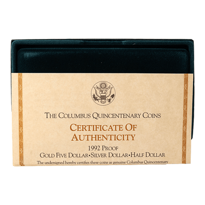 1992 U.S. Mint Columbus Quincentenary 2 Coin Proof Set
Gold & Silver Pawn Shop