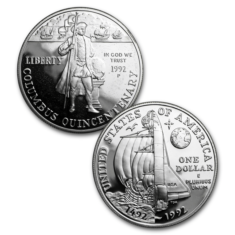 1992 U.S. Mint Columbus Quincentenary 2 Coin Proof Set
Gold & Silver Pawn Shop