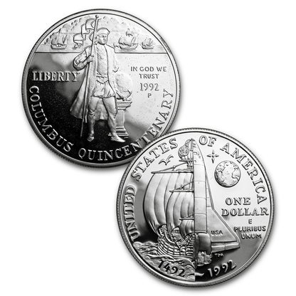 1992 U.S. Mint Columbus Quincentenary 2 Coin Proof Set
Gold & Silver Pawn Shop