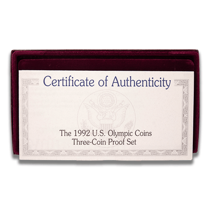 1992 U.S. Mint Olympic Commemorative 2-Coin Proof Set
Gold & Silver Pawn Shop