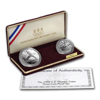 1992 U.S. Mint Olympic Commemorative 2-Coin Proof Set
Gold & Silver Pawn Shop