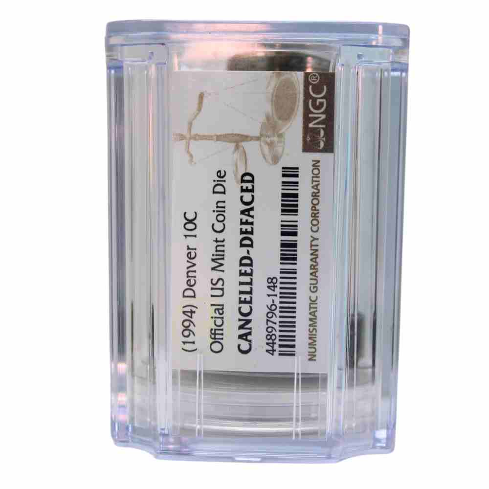 1994 Denver Mint Cancelled Die and Mint Set Gold & Silver Pawn Shop 1994 Denver Mint Cancelled Die and Mint Set - 10 Cent