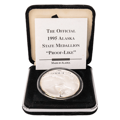 1995 Alaska Mint Official State Medallion Puffins 1 oz .999 Silver Coin
Gold & Silver Pawn Shop