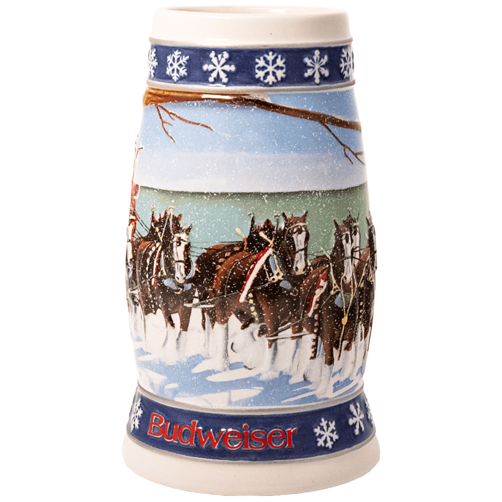 1995 Budweiser “Lighting the Way Home” Clydesdales Holiday Stein
Gold & Silver Pawn Shop