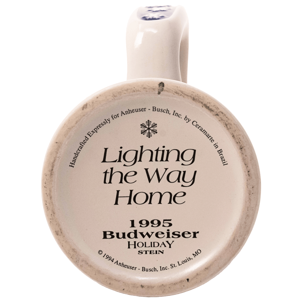 1995 Budweiser “Lighting the Way Home” Clydesdales Holiday Stein
Gold & Silver Pawn Shop