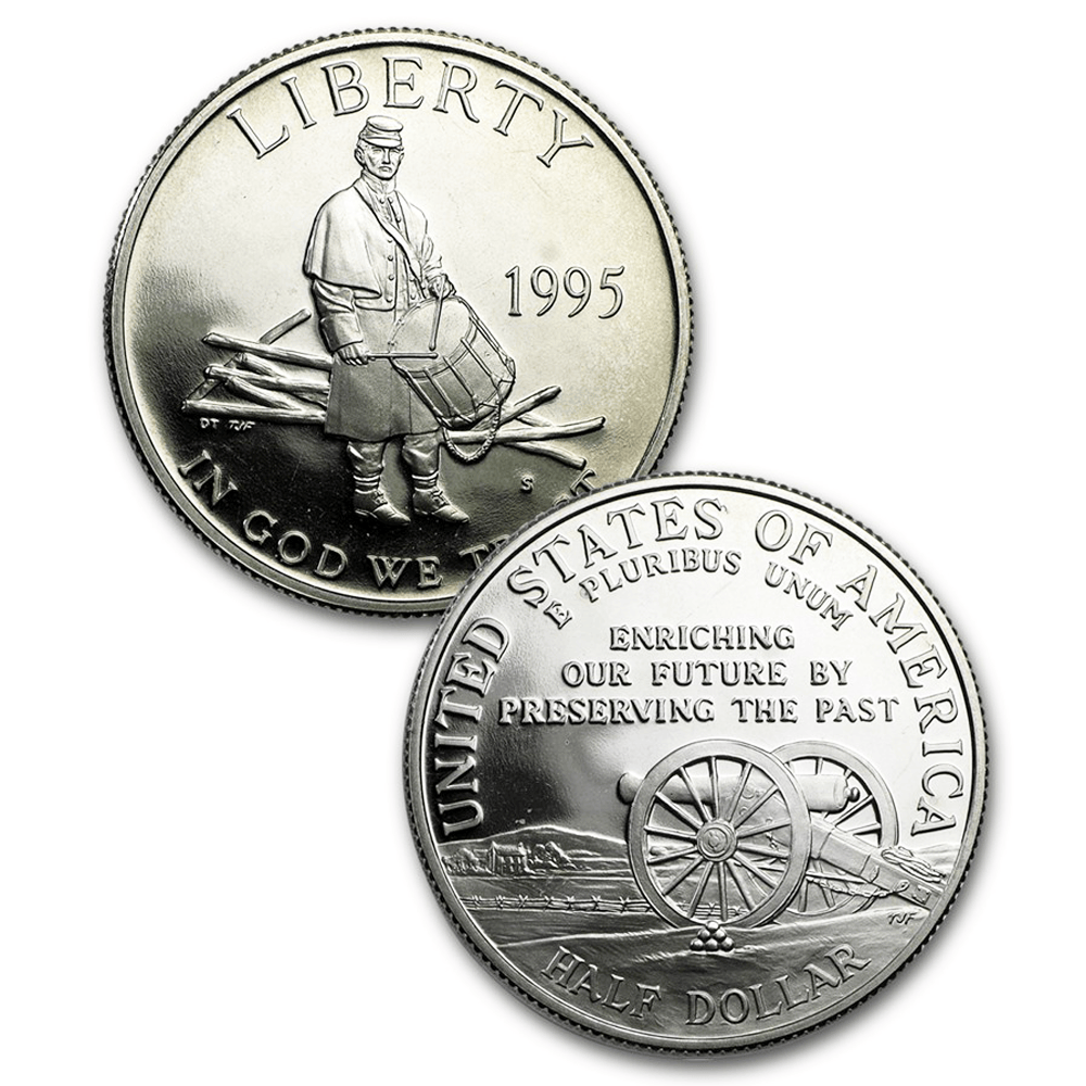 1995 U.S. Mint Civil War Battlefield Commemorative Proof Set
Gold & Silver Pawn Shop