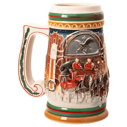 1997 Budweiser “Home for the Holidays” Clydesdales Holiday Stein
Gold & Silver Pawn Shop