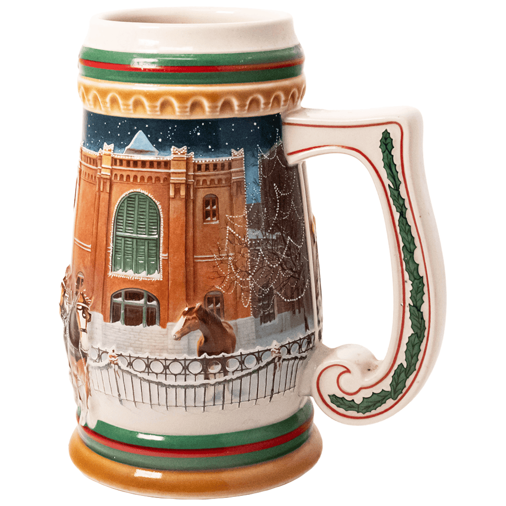 1997 Budweiser “Home for the Holidays” Clydesdales Holiday Stein
Gold & Silver Pawn Shop
