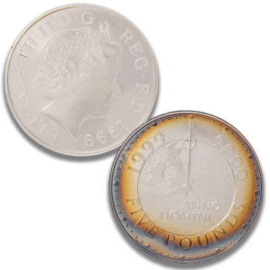 1999 Great Britain Millennium Anno Domini £5 Silver Coin
Gold & Silver Pawn Shop