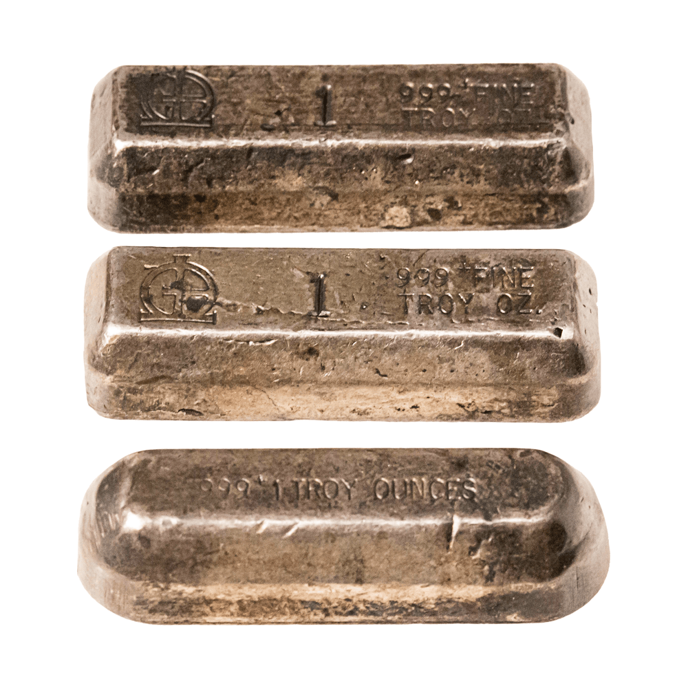 1 Troy Oz .999 Fine Silver Poured Bullion Bar – Assorted
Gold & Silver Pawn Shop