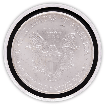 Colorized 2000 Walking Liberty Silver 1oz American Eagle Gold & Silver Pawn Shop