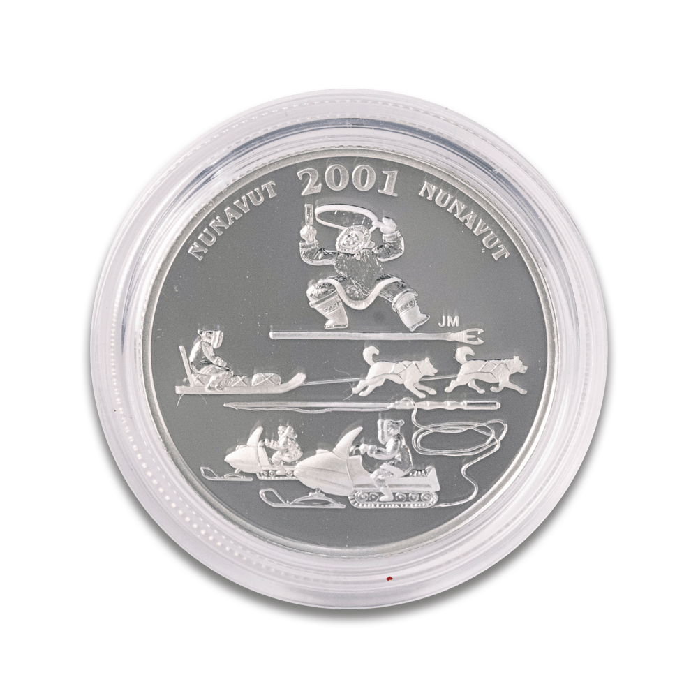 2001 Canada Toonik Tyme Festival Nunavut Silver Coin
Gold & Silver Pawn Shop