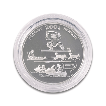 2001 Canada Toonik Tyme Festival Nunavut Silver Coin
Gold & Silver Pawn Shop