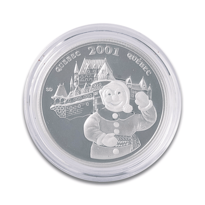 2001 Quebec Winter Carnival Commemorative Silver Coin
Gold & Silver Pawn Shop