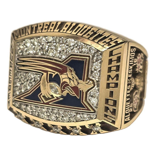 2002 Montreal Alouettes Grey Cup Ring Gold & Silver Pawn Shop