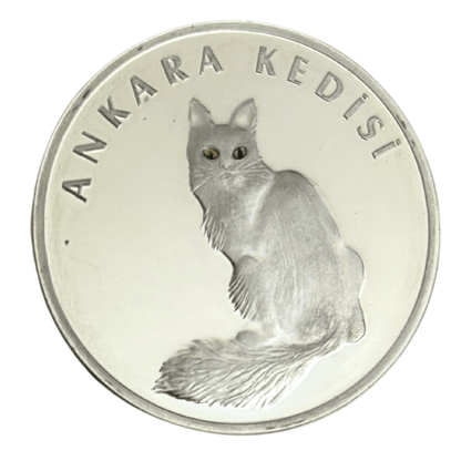 2005 Turkey Ankara Kedisi Cat Coin ZOOM