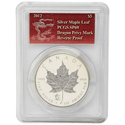 2012 Canada Silver Maple Leaf Dragon Privy Mark Reverse PCGS
Gold & Silver Pawn Shop