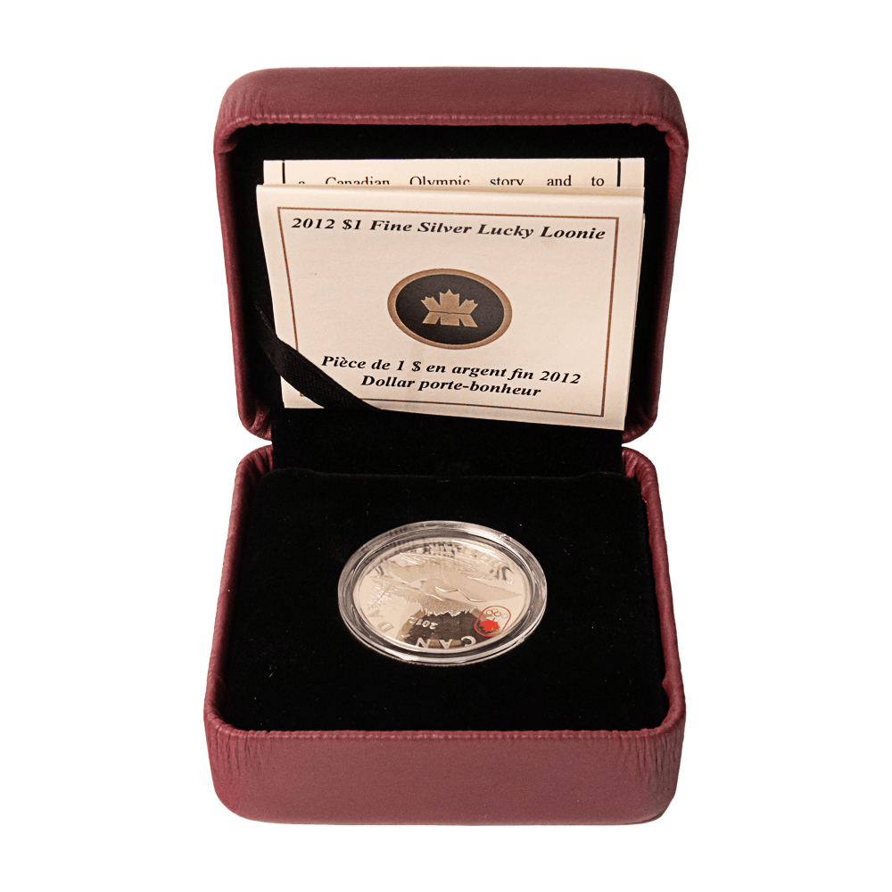 2012 Canada $1 Fine Silver Lucky Loonie Coin
Gold & Silver Pawn Shop