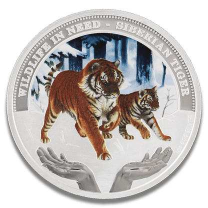 2012 Tuvalu “Wildlife in Need – Siberian Tiger” Colorized Silver Coin
Gold & Silver Pawn Shop