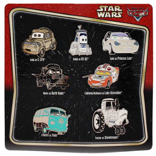 2014 Star Wars Cars Pin Set