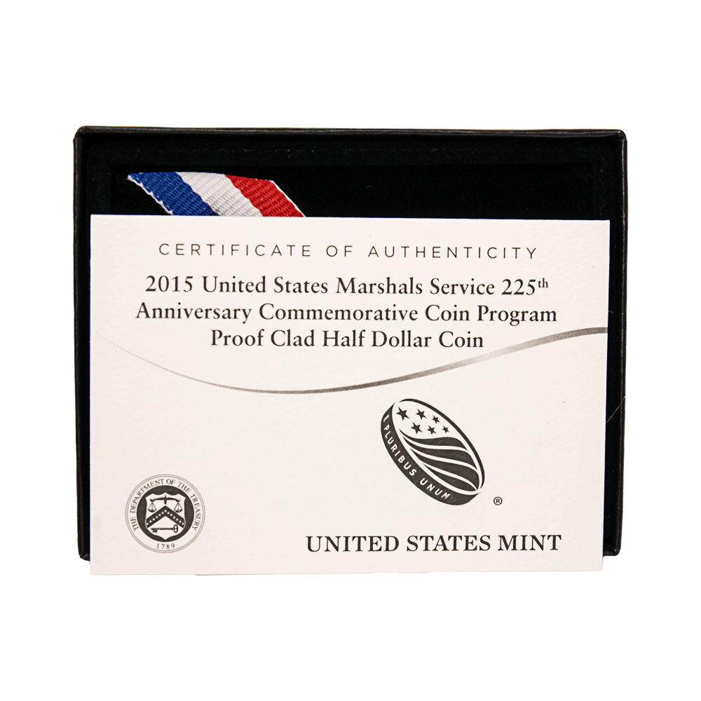2015-S U.S. Marshals Service 225th Anniversary Proof Clad Half Dollar
Gold & Silver Pawn Shop