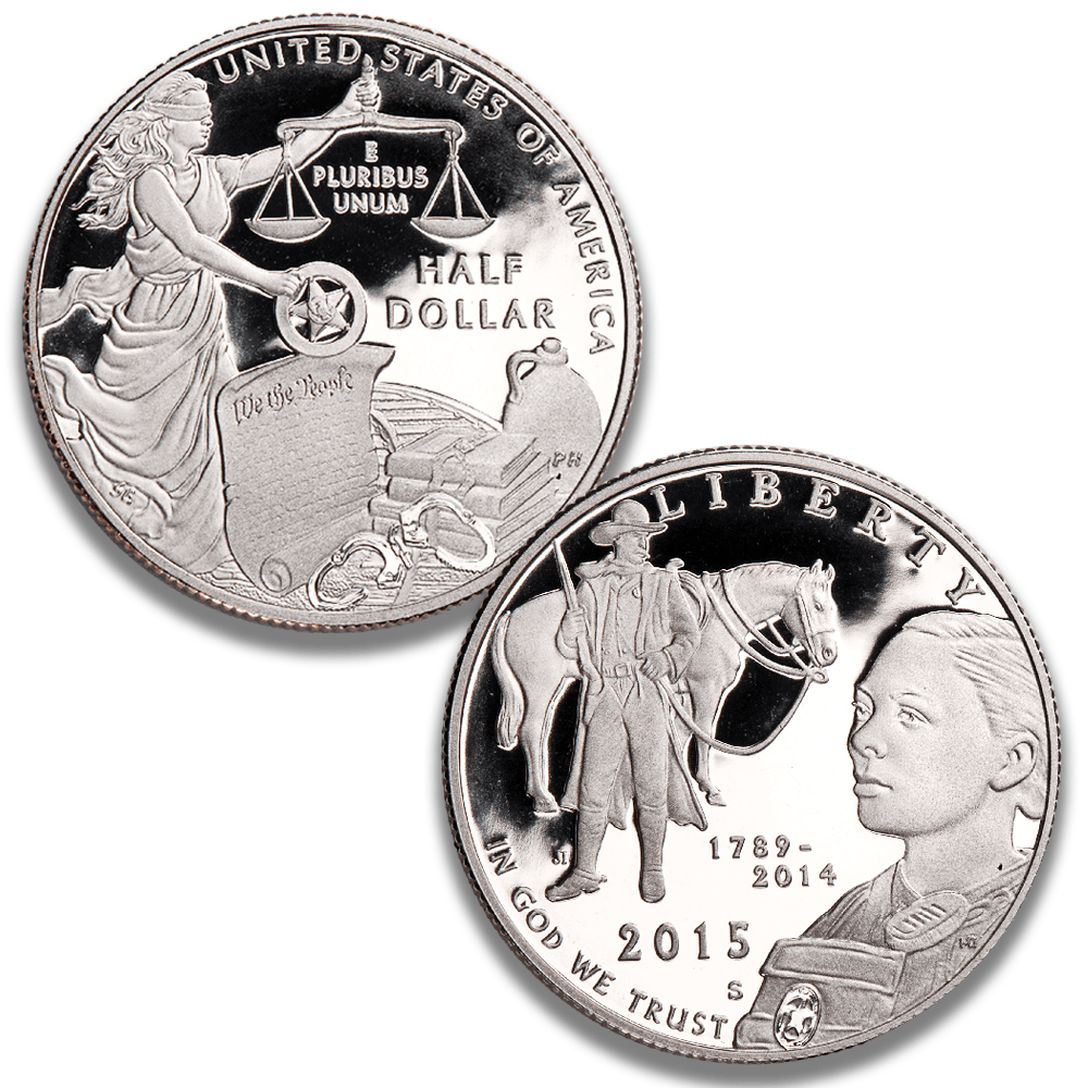 2015-S U.S. Marshals Service 225th Anniversary Proof Clad Half Dollar
Gold & Silver Pawn Shop
