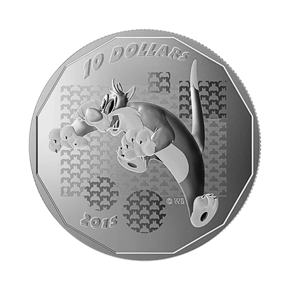 2015 Canada $10 Looney Tunes -Suffering Succotash! Gold & Silver Pawn Shop