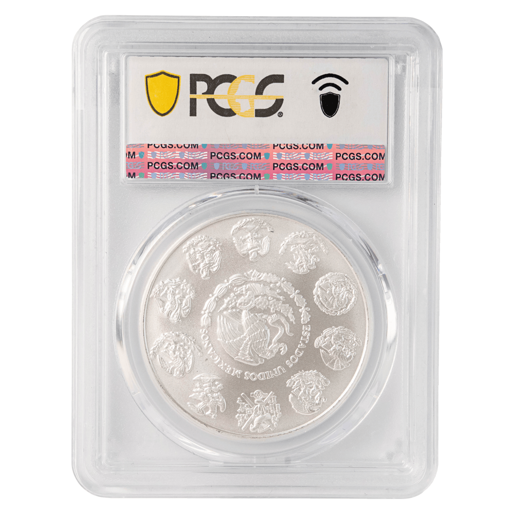2016-Mo Mexico Silver Libertad 1 Onza Coin PCGS MS69
Gold & Silver Pawn Shop