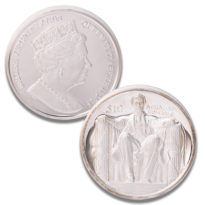 2016 British Virgin Islands $10 Abraham Lincoln Silver Coin – Queen Elizabeth II
Gold & Silver Pawn Shop