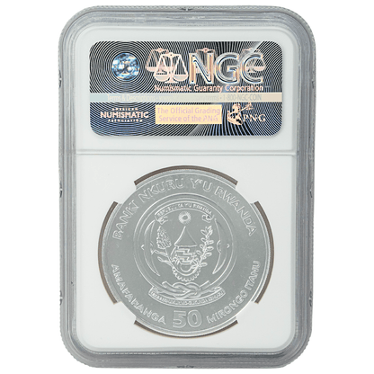 2017 Rwanda African Ounce Series Hippopotamus NGC
Gold & Silver Pawn Shop