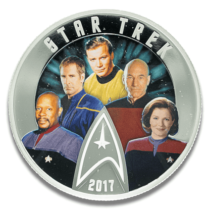 2017 $30 Star Trek "Five Captains" 2 oz. Silver Coin
Gold & Silver Pawn Shop
