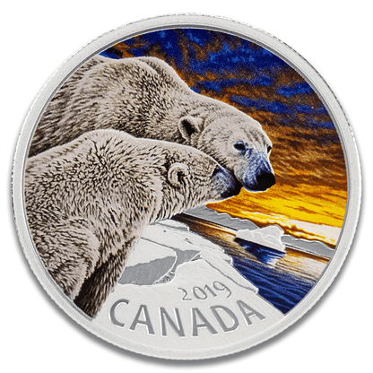 2019 $20 Canada Colorized Polar Bear Coin
Gold & Silver Pawn Shop