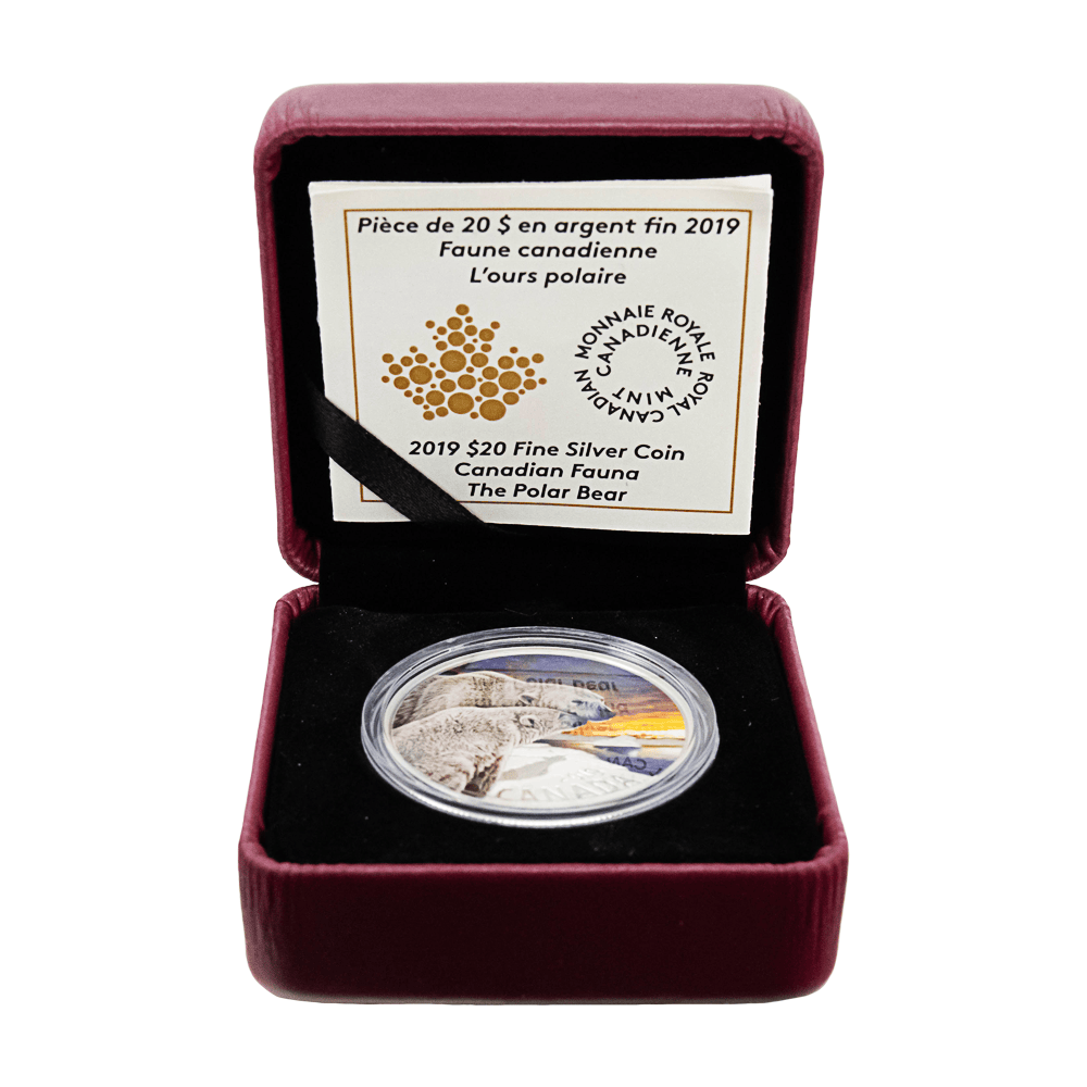2019 $20 Canada Colorized Polar Bear Coin
Gold & Silver Pawn Shop