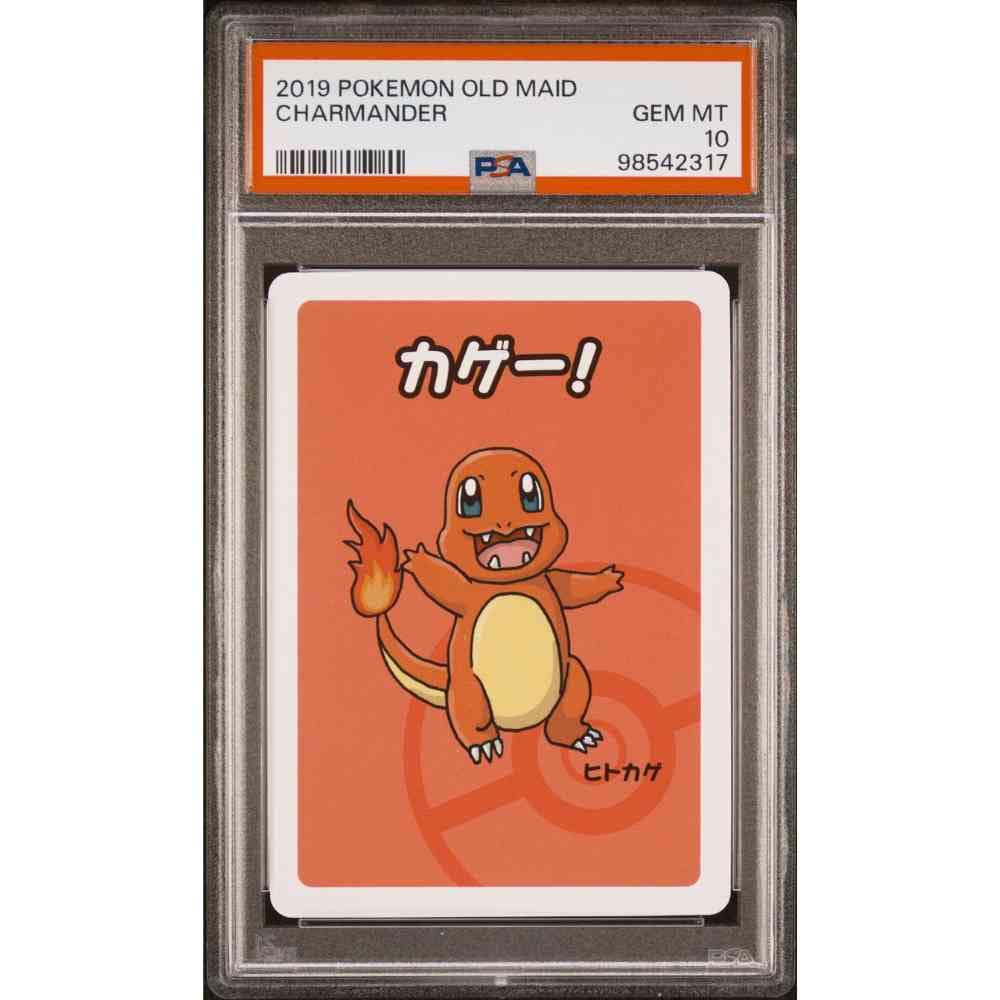 2019 Pokemon Old Maid PSA Gem Mint 10 Charmander Thumbnail