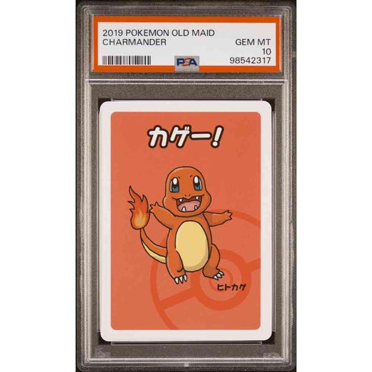 2019 Pokemon Old Maid PSA Gem Mint 10 Charmander Thumbnail