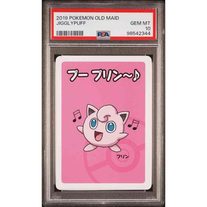 2019 Pokemon Old Maid PSA Gem Mint 10 Jigglypuff Thumbnail