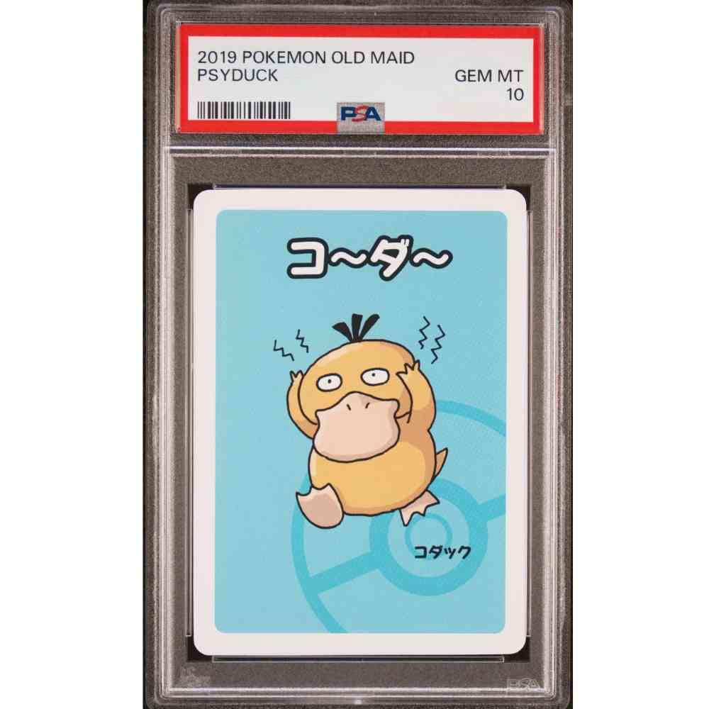 2019 Pokemon Old Maid PSA Gem Mint 10 Psyduck Thumbnail