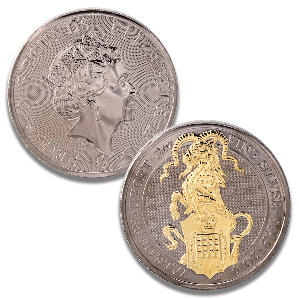 The Queen's Beasts 2 oz .9999 Fine Silver Coins Gold & Silver Pawn Shop 2019 – Yale of Beaufort