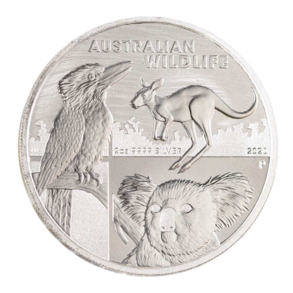 $2 Australian Wildlife 2oz. Silver Coin – Gold & Silver Pawn Shop