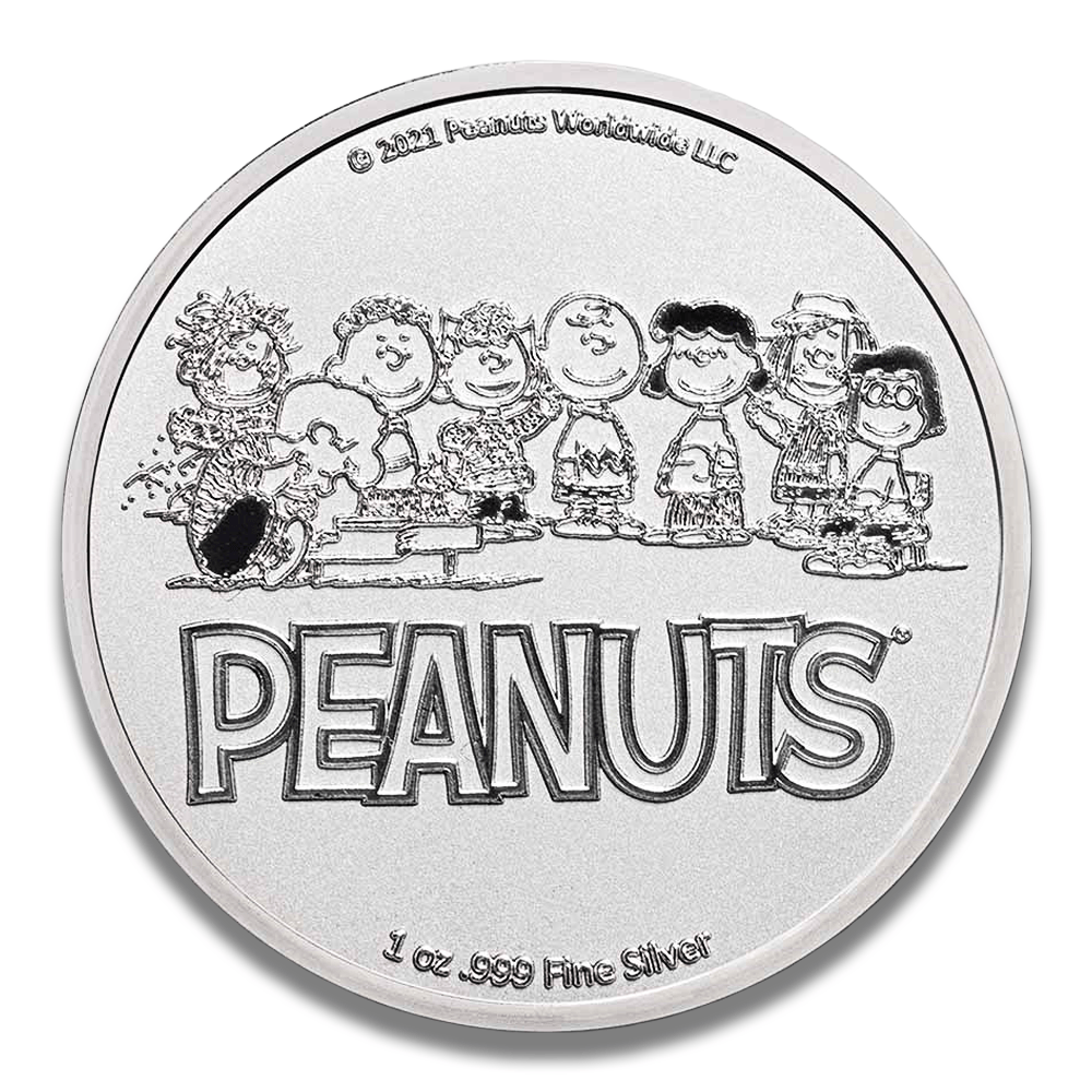2021 Peanuts Snoopy “Merry Christmas” 1 oz .999 Fine Silver Round
Gold & Silver Pawn Shop