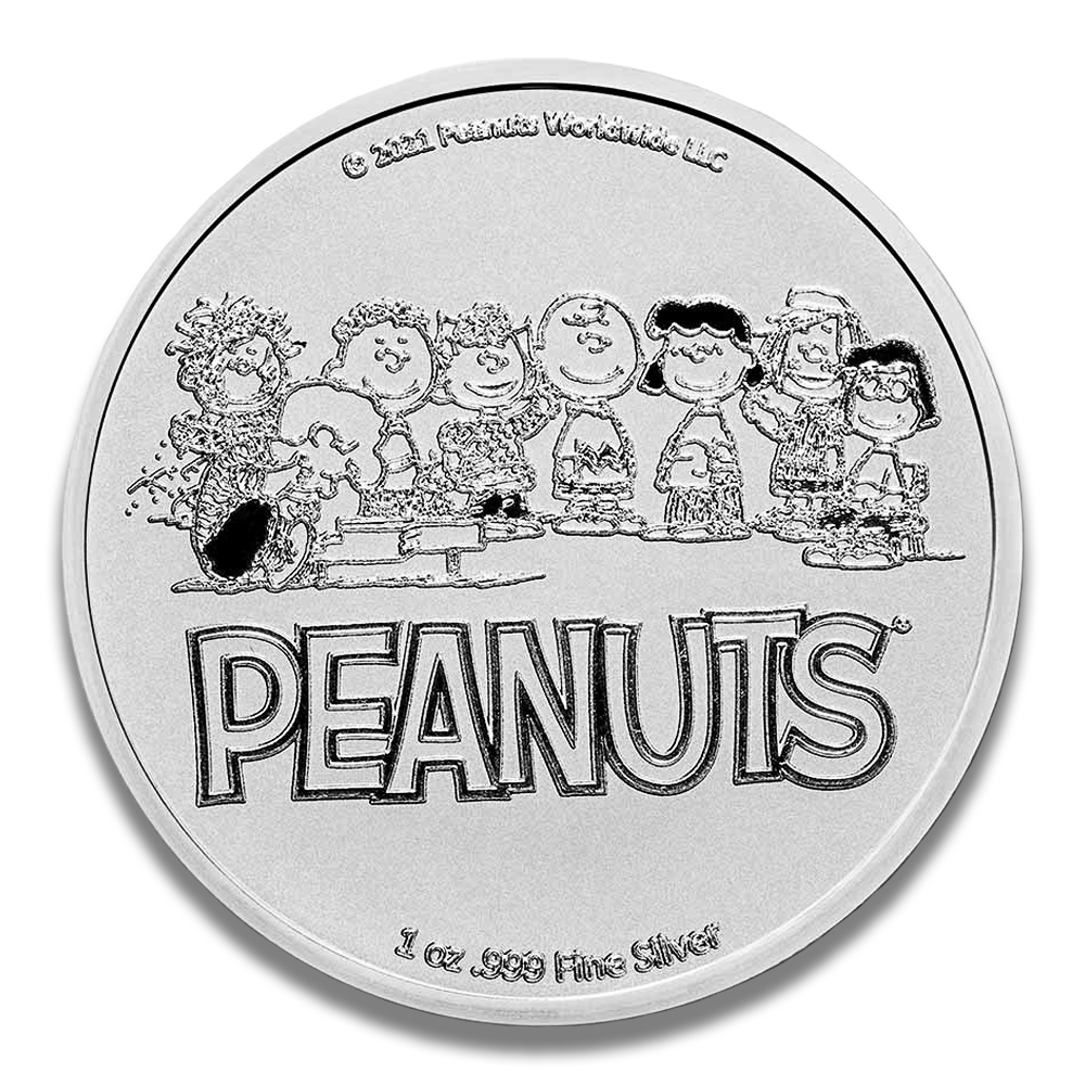 2021 Peanuts “It’s the Great Pumpkin, Charlie Brown” 1 oz .999 Fine Silver Round
Gold & Silver Pawn Shop