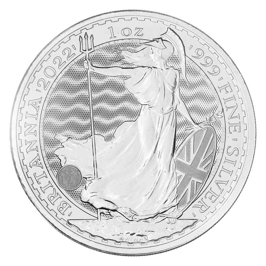 1 oz. Silver 2022 Britannia